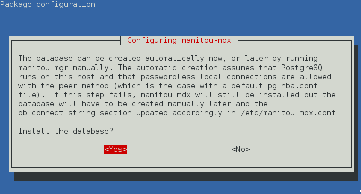 Screenshot: configurin manitou-mdx